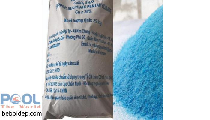 Đồng Sulfat: Giải Pháp Cuối Cùng Cho Hồ Bơi Nhiễm Tảo Đen Đã Nhờn Với Clo