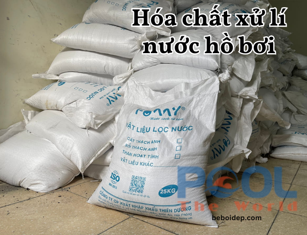 Phương pháp giữ hạt lọc không chạy vào lòng bể với cát thạch anh lọc nước hồ bơi