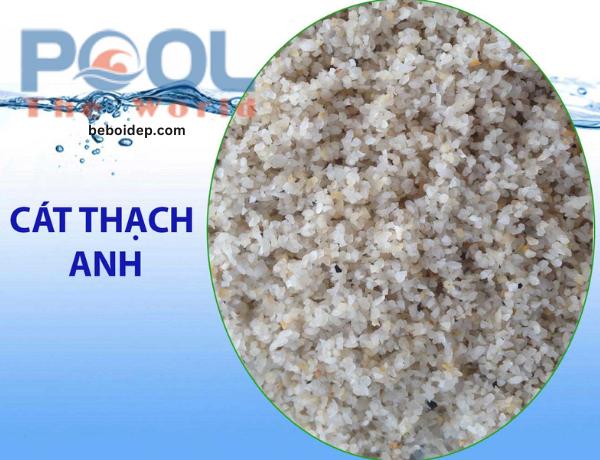 Hạ gục tận gốc bụi mịn lơ lửng lòng bể nhờ sản phẩm cát thạch anh lọc nước hồ bơi uy tín