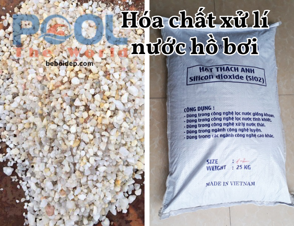 Hạ gục tận gốc bụi mịn lơ lửng lòng bể nhờ sản phẩm cát thạch anh lọc nước hồ bơi uy tín