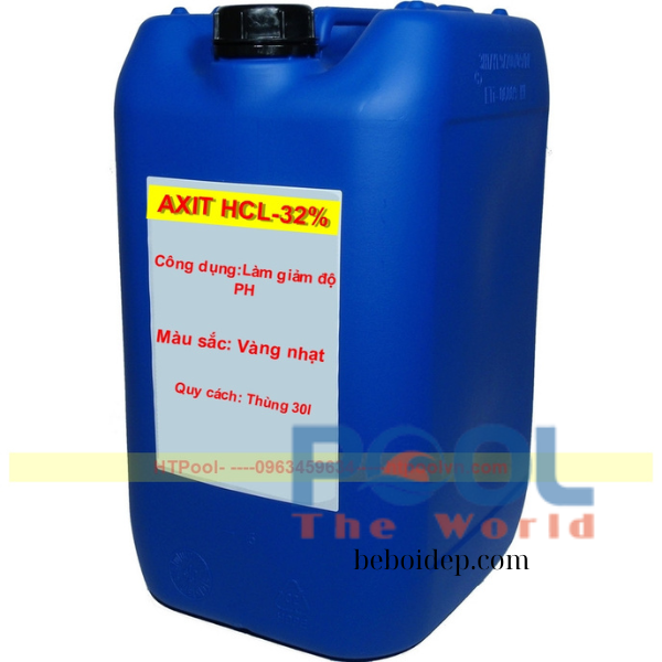 Hồ Bơi Cần Hạ pH Từng Ít Một Có Nên Dùng Axit HCl Nồng Độ Thấp?