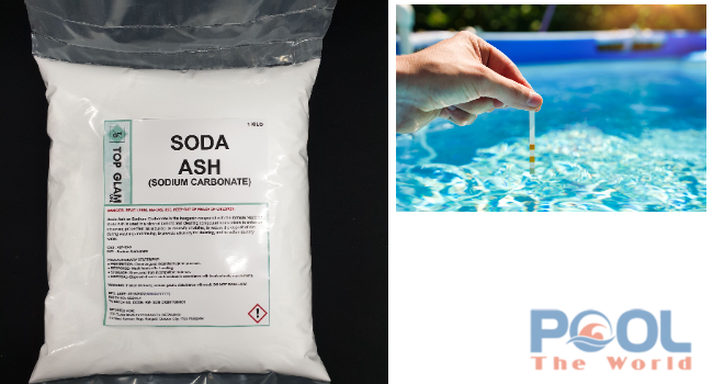 Hóa chất SODA Tăng PH nước hồ bơi- giải pháp xử lý tình trạng nước gây kích ứng da
