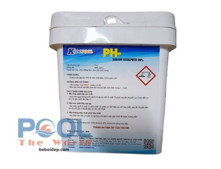 Hóa Chất Điều Chỉnh pH Hồ Bơi: Giảm pH Bằng Axit HCL, Tăng pH Bằng SODA, Liều Lượng, Pha Loãng Và An Toàn