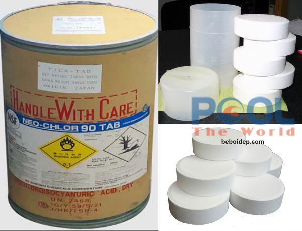 Hướng Dẫn Sử Dụng Chlorine Dạng Viên 200g Và Dạng Hạt: Ứng Dụng Thực Tế, Bình Nhả Chậm Và Cách Kết Hợp Với Chlorine Bột