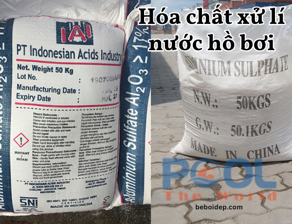Hướng Dẫn Đánh Keo tụ nước hồ bơi Đúng Cách Để Kết Tủa 100% Cặn