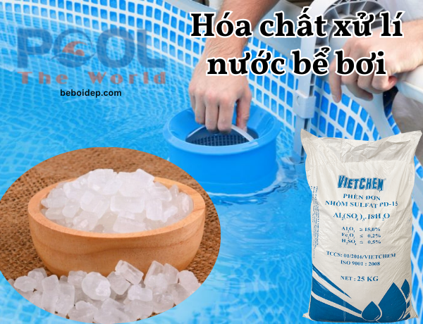 Keo lắng cặn nước hồ bơi: Cách xử lý nước đục hiệu quả