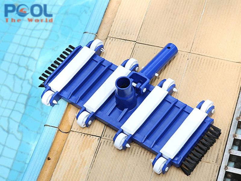 Khớp nối của bàn hút đáy hồ bơi bị nứt có sửa lại được không?