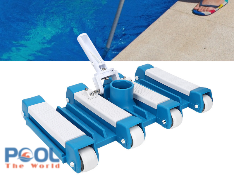 Khớp nối của bàn hút đáy hồ bơi bị nứt có sửa lại được không?