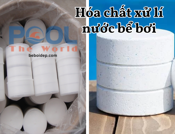 Khử Trùng Nước Bể Bơi Gia Đình Tiện Lợi Bằng Sản Phẩm Viên Clorin 2g Dạng Sủi Cao Cấp