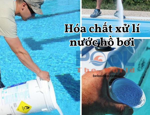 Bí quyết khử trùng dứt điểm nước hồ bơi mini bằng tcca viên nén 2gram xịn