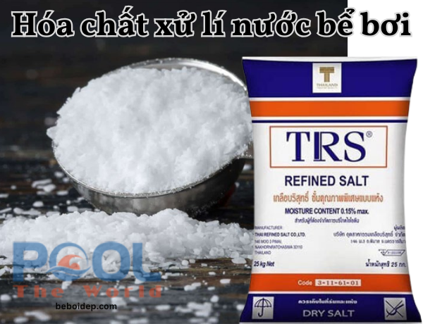 Làm sạch nước bể bơi theo phương pháp tự nhiên nhờ sản phẩm muối dùng cho hồ bơi uy tín