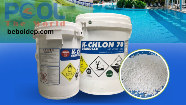 Lựa Chọn Clo 70% Nhật Để Hồ Bơi Sạch Khuẩn Mà Không Gây Kích Ứng Da