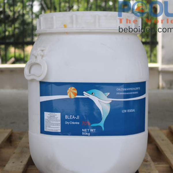 Lý do các cụm bể bơi resort cao cấp ưu tiên Chlorine Cá Heo 70%