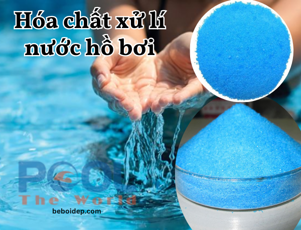 Nâng cấp diện mạo mặt nước xanh trong suốt pha lê nhờ sản phẩm đồng sulfat