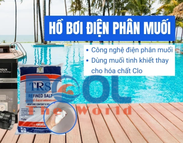 Muối Hồ Bơi Điện Phân: Tiêu Chuẩn, Cách Tính Và Dấu Hiệu Thiếu Muối