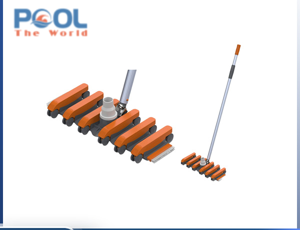 Nên chọn bàn hút đáy có chổi hay không chổi để vệ sinh hồ bơi?