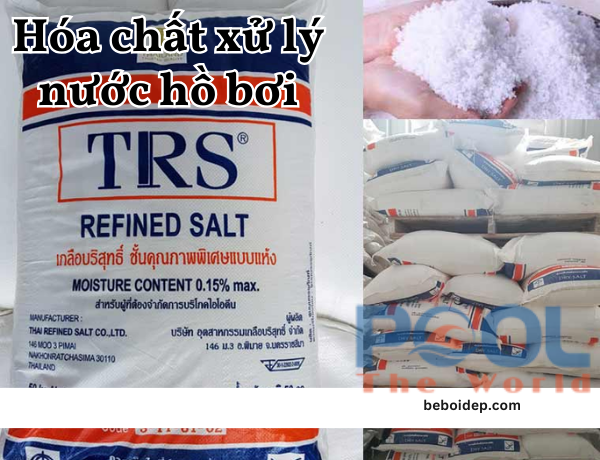 Cách Ngăn Ngừa Đóng Cặn Lá Cực Điện Phân Nhờ Chọn Đúng Muối Dùng Cho Hồ Bơi