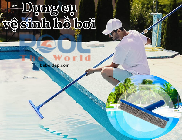 Những lỗi thường gặp khi dùng bàn chải hồ bơi và cách khắc phục