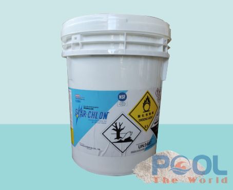Nước hồ bơi bị đục sau mưa lớn? 3 bước xử lý nhanh với Chlorine Nhật Nankai - 70% để tắm lại ngay