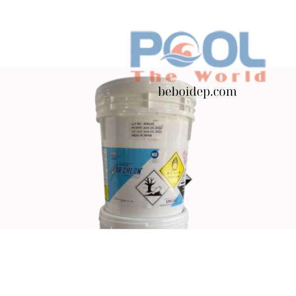 Nước hồ bơi bị đục sau mưa lớn? 3 bước xử lý nhanh với Chlorine Nhật Nankai - 70% để tắm lại ngay