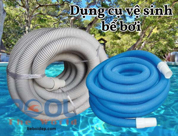 Ống hút hồ bơi bị móp thì phải làm sao? Nguyên nhân và cách khắc phục