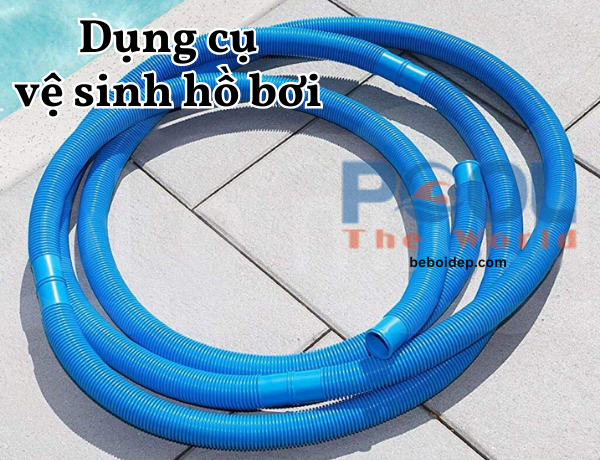 Ống hút mềm vệ sinh hồ bơi 9m phù hợp với những loại hồ bơi nào?