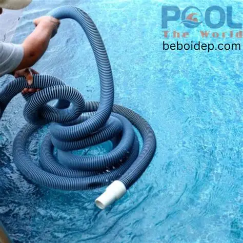 Ống hút mềm vệ sinh hồ bơi 9m phù hợp với những loại hồ bơi nào?