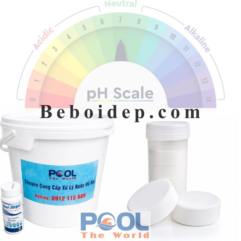 pH Hồ Bơi Quá Cao Phải Làm Sao? Khi Nào Nên Dùng Hóa Chất pH- Để Điều Chỉnh Nước?