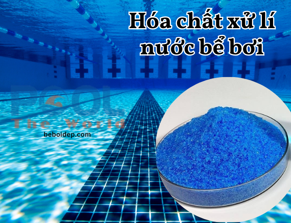 Cách phối hợp Đồng Sulfat và Clo để xử lý hồ bơi sau mưa lớn