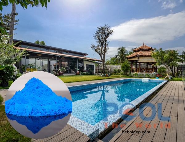 Phương pháp ức chế tế bào tảo lam bám vách bằng hóa chất Đồng Sulfat