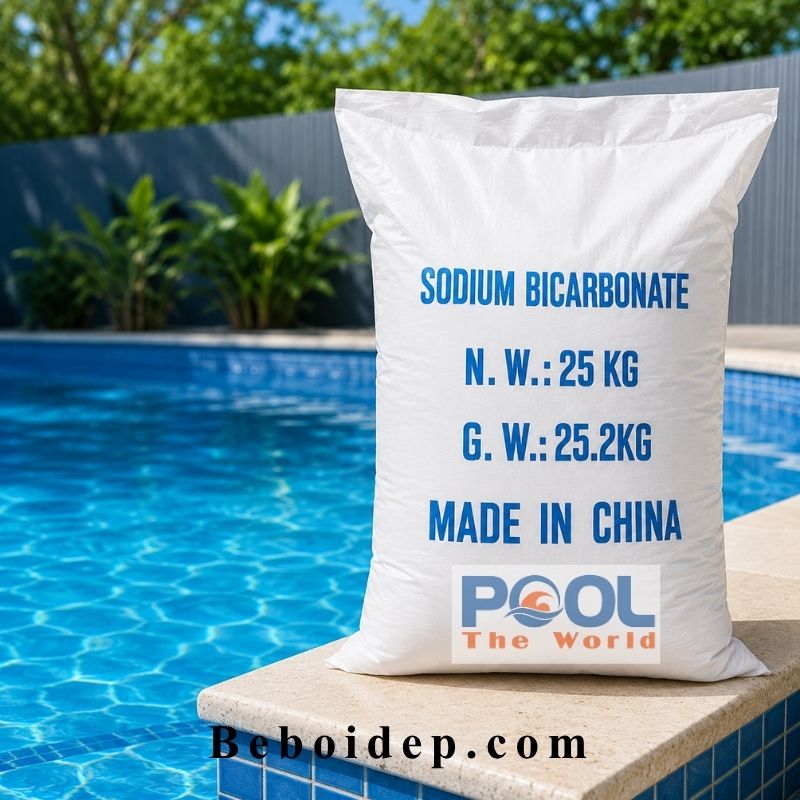 Soda Nâng pH Hồ Bơi Là Gì? Khi Nào Cần Dùng Và Làm Sao Tăng pH Đúng Cách?