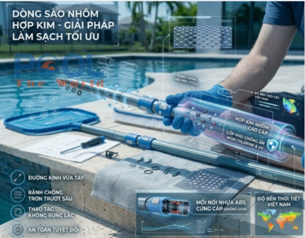 Sự bền bỉ của sào nhôm