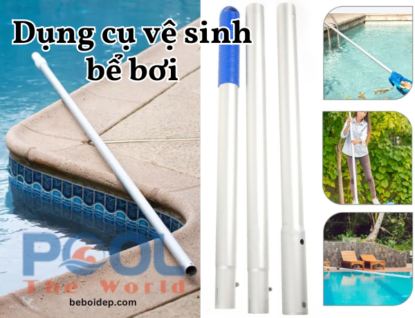 Sử dụng sào nhôm hồ bơi quá dài có gây nguy hiểm cho người dùng không?