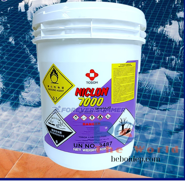 Tại sao độ tinh khiết của Niclon 7000 giúp nước hồ bơi luôn trong vắt mà không để lại cặn 