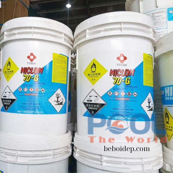 Tại sao độ tinh khiết của Niclon 7000 giúp nước hồ bơi luôn trong vắt mà không để lại cặn 