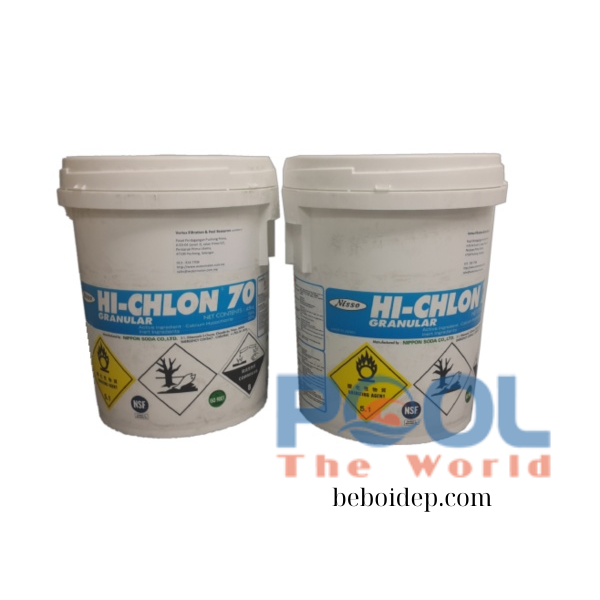 Tại Sao Hồ Bơi Có Cặn Trắng Sau Khi Sốc Clo? Hãy Thử Chlorine Nhật Nankai - 70%