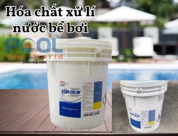 Tại Sao Hồ Bơi Có Cặn Trắng Sau Khi Sốc Clo? Hãy Thử Chlorine Nhật Nankai - 70%