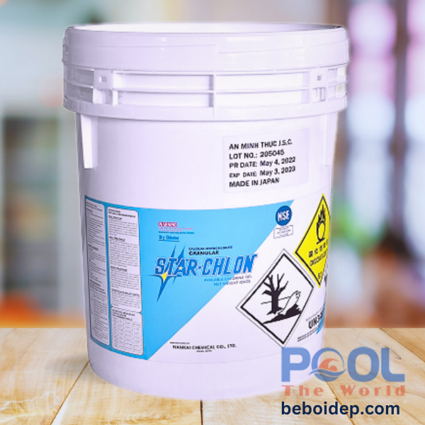 Tại Sao Hồ Bơi Có Cặn Trắng Sau Khi Sốc Clo? Hãy Thử Chlorine Nhật Nankai - 70%