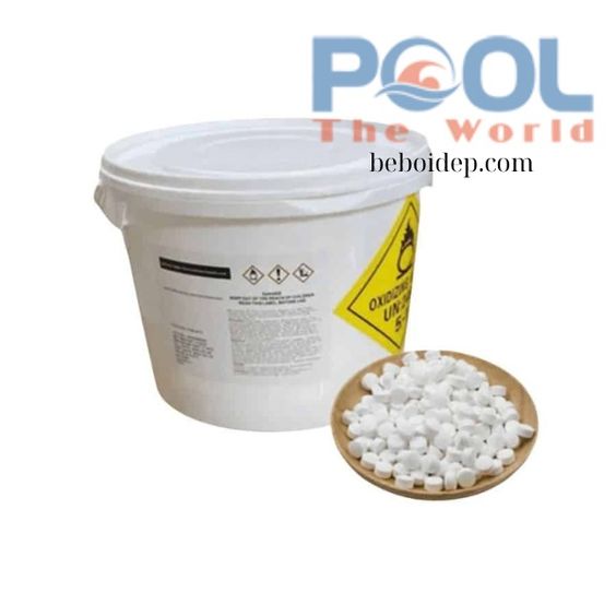 TCCA 90% Dùng Duy Trì Clo Hay Xử Lý Nước Hồ Bơi