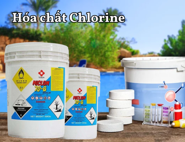 Tuyệt Chiêu Triệt Tiêu Mầm Bệnh Hữu Cơ Cùng Clorine Japan 70%. NICLON Xịn