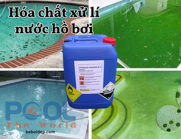 Ưu điểm khi dùng Oxy già Thái Lan thay thế một phần hóa chất Clo