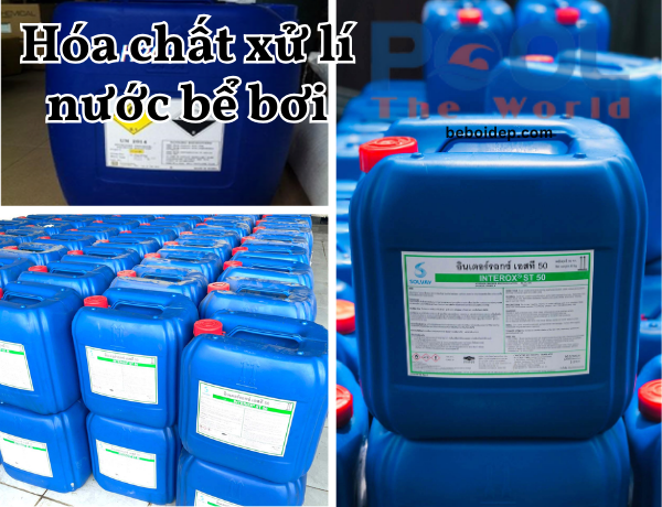 Ưu điểm khi dùng Oxy già Thái Lan thay thế một phần hóa chất Clo
