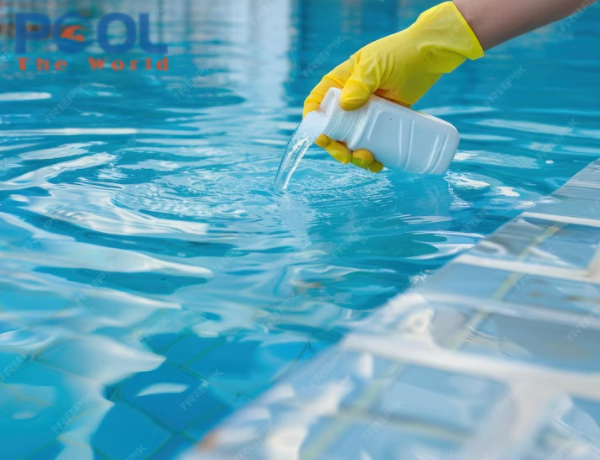 Vì sao khi chà hồ bơi, bụi bẩn và rêu lại bay lên làm nước bị đục?