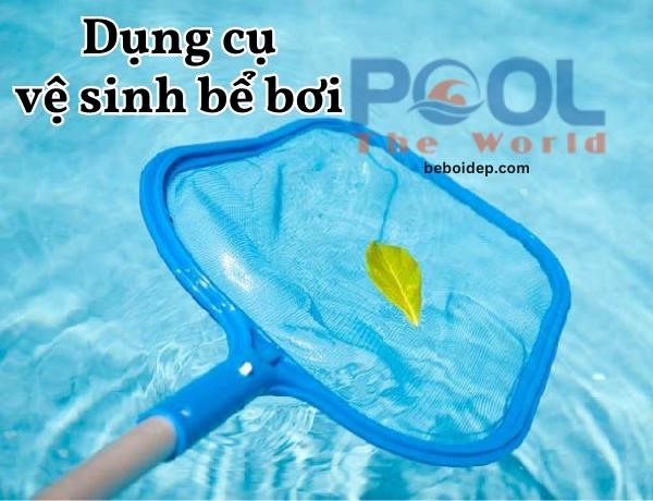 Vợt lá cây nông lòng – Phụ Kiện Loại Bỏ Rác Nổi Hiệu Quả Nhất