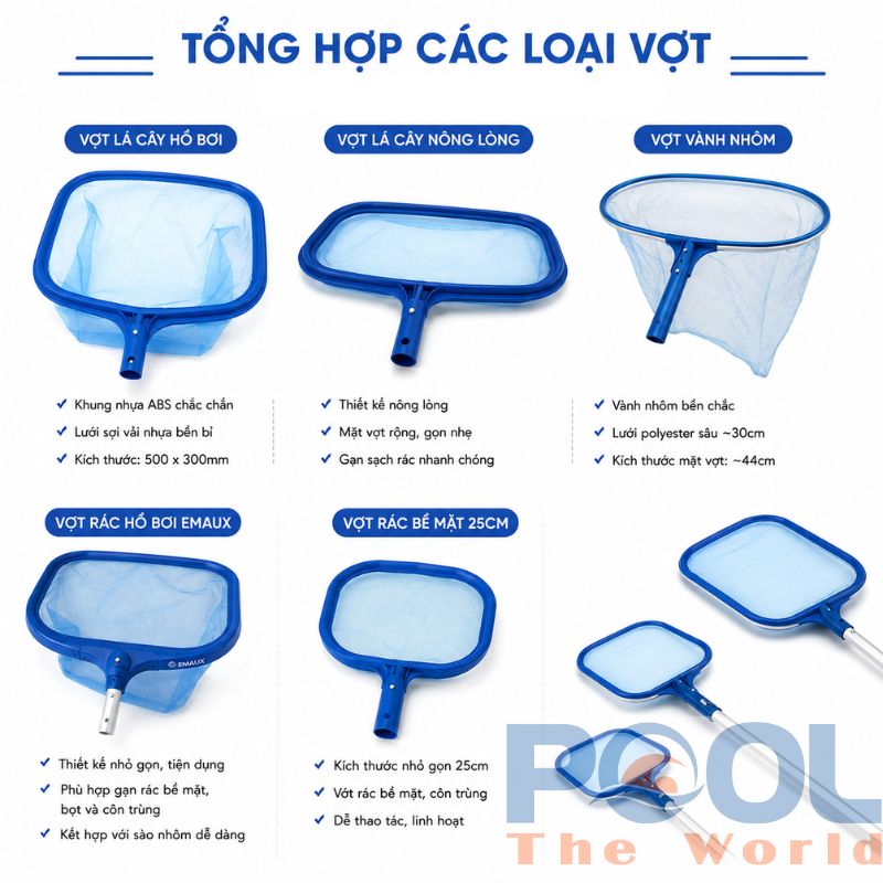 Vợt Vớt Rác Hồ Bơi Có Lưới Rất Mịn: Vì Sao Vớt Rác Lại Chậm Hơn?