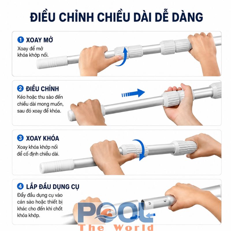 Vợt Vớt Rác Hồ Bơi Có Lưới Rất Mịn: Vì Sao Vớt Rác Lại Chậm Hơn?