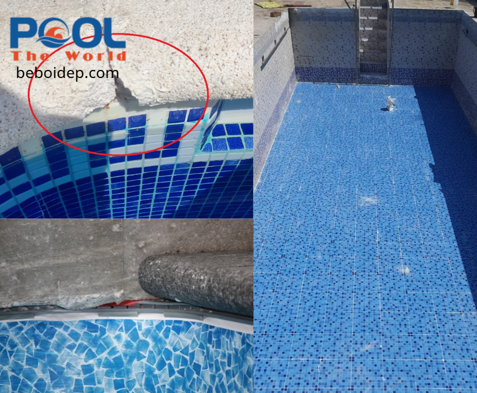 Hồ bơi bị cong vênh hoặc lún: nguyên nhân và xử lý