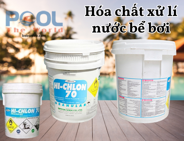 Xử Lý Nước Hồ Bơi Bị Xanh Triệt Để Với Chlorine INDIA 70% Aquafit
