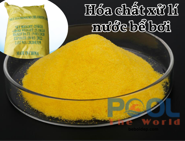 Xử Lý Nước Hồ Bơi Sau Mưa Cực Nhanh Bằng Chất lắng cặn Chuyên Dụng
