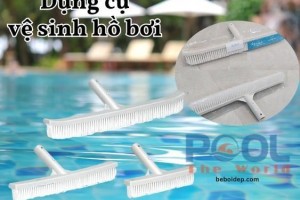 Bàn chải dùng cho hồ bơi: Hướng dẫn chọn, sử dụng và bảo quản để làm sạch hồ hiệu quả nhất